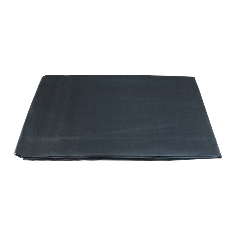 TOPTRADE plachta krycia, antracit, s kovovými okami, 3 x 5 m, 100 g / m2