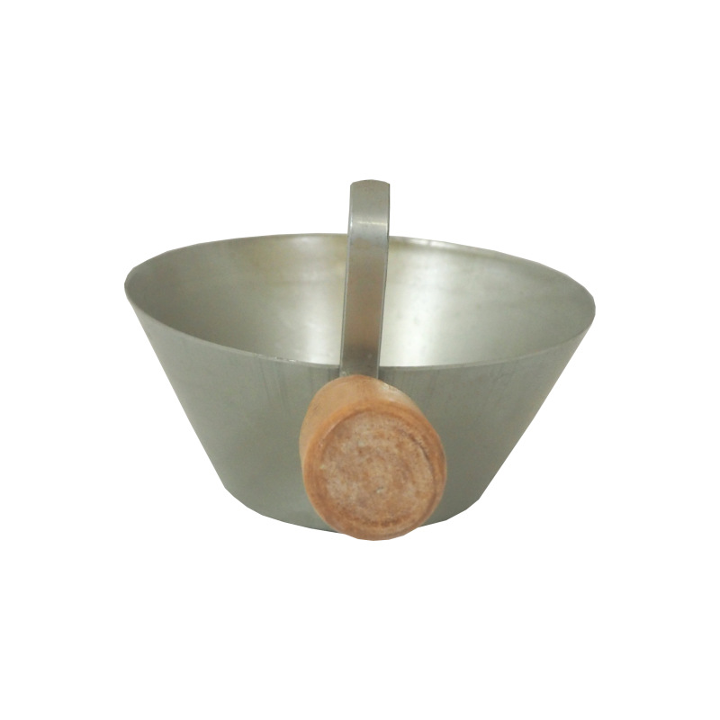 TOPTRADE naberačka s rukoväťou, pozinkovaná, O 150 mm 7