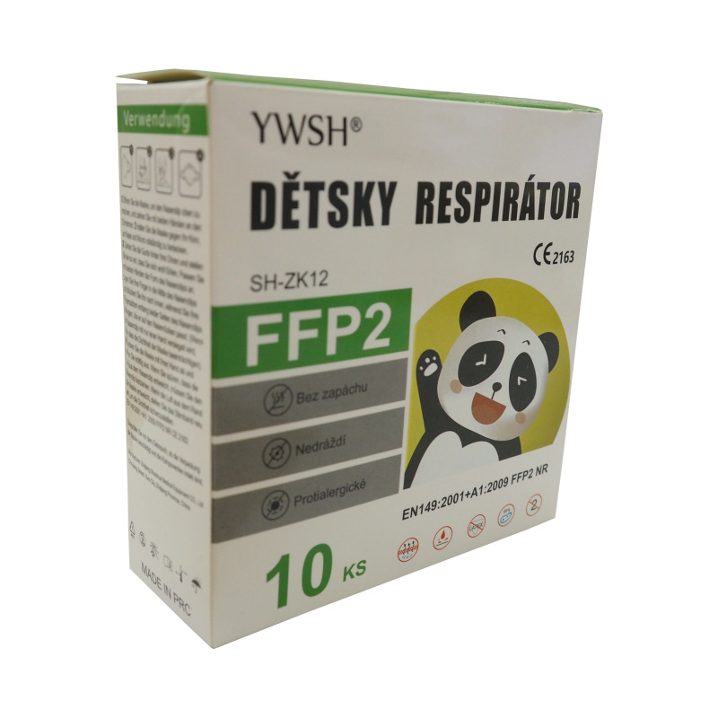respirátor detsky, FFP2 / 10 ks 1