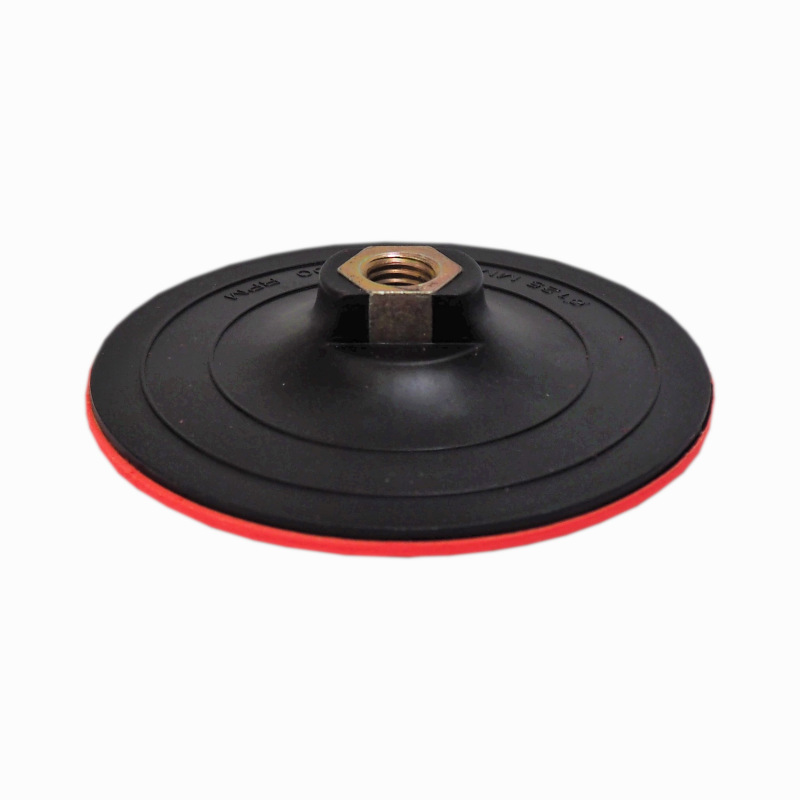 TOPTRADE tanier podložný, so suchým zipsom, M14, O 125 mm