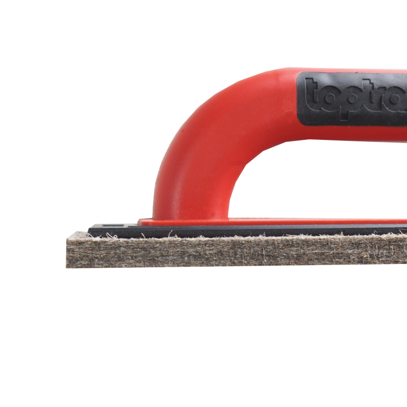 TOPTRADE hladítko ABS, plsť hnedá, PROFESSIONAL, 280 x 140 x 10 mm 4