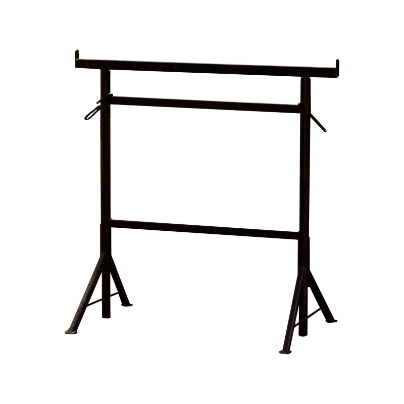 TOPTRADE koza stavebná, výsuvná, odľahčená, skladacia, otočné nohy, š.1000 x v.1800 mm