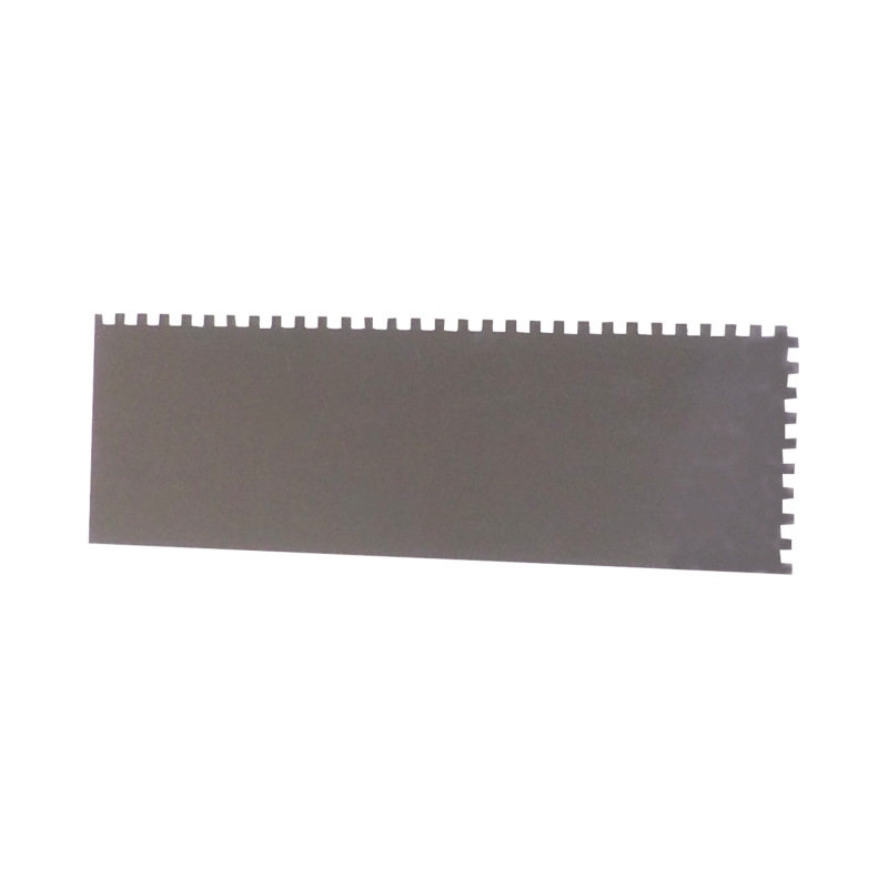 TOPTRADE hladítko nerezové, s pogumovanou rukoväťou, zub 6 mm, 360 x 120 mm 8