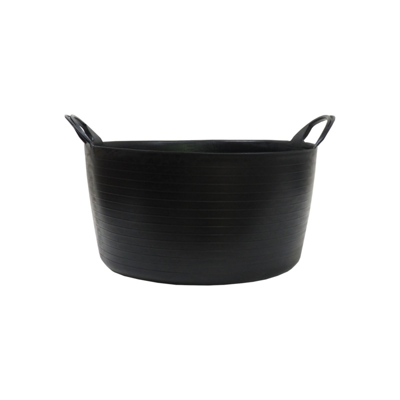 TOPTRADE nádoba flexi, pružná, čierna, 23 l
