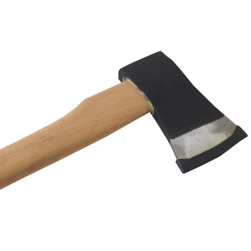 TOPTRADE sekera drevorubačská, s drevenou násadou, 1150 g, profi 6