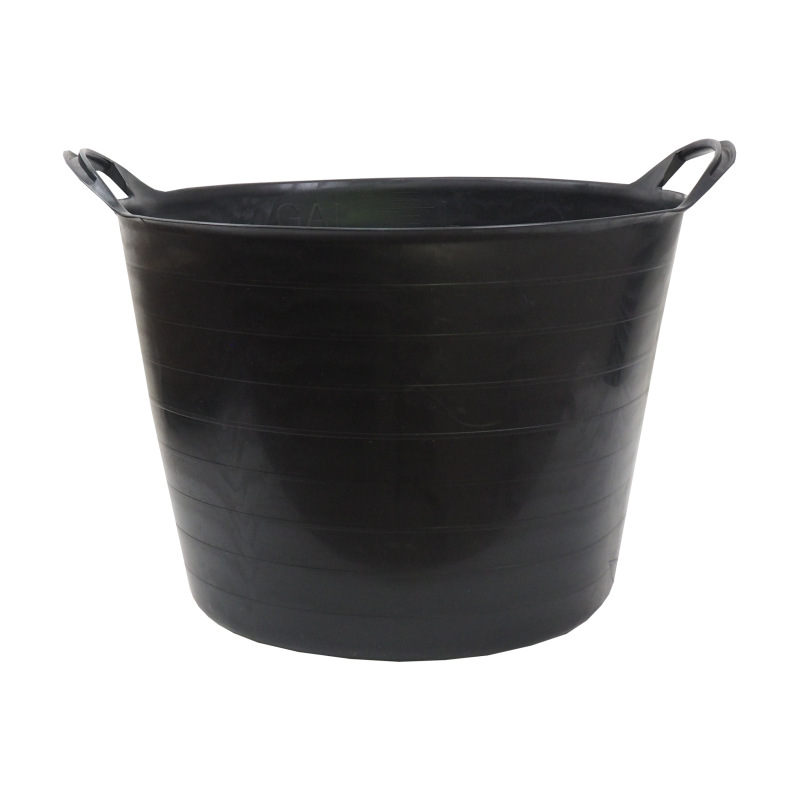 TOPTRADE nádoba flexi, pružná, čierna, 38 l