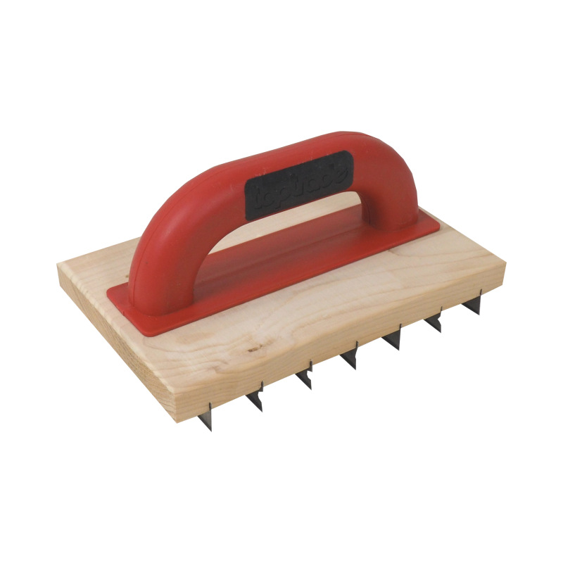TOPTRADE škrabák na brízolit, PROFESSIONAL, 220 x 140 mm