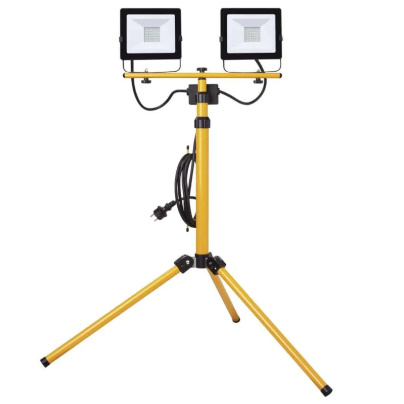 reflektor LED, HOBBY SLIM, 2x 30W + trojnožka 3