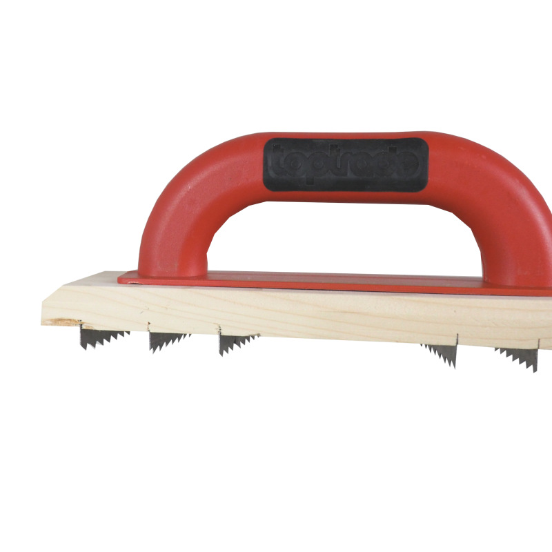 TOPTRADE škrabák malý, drevený, na ytong, PROFESSIONAL, 260 x 90 mm 10