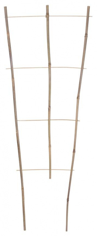 TOPTRADE mriežka bambusová, na rastliny a kvety, 90 x 40 cm