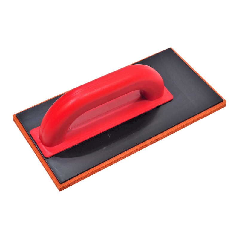TOPTRADE hladítko ABS, posunuté, huba jemná, 280 x 140 x 18 mm