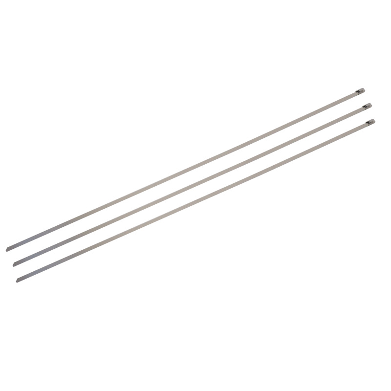 TOPTRADE pások sťahovací, nerezový, 50ks, 4,6 x 350 mm 1