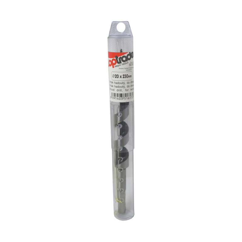 TOPTRADE vrták hadovitý, do dreva, O 20 x 230 mm 2