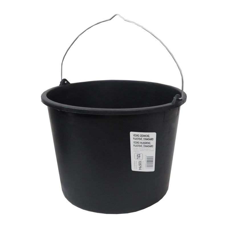 TOPTRADE vedro murárske, plastové, štandard, 12 l 1