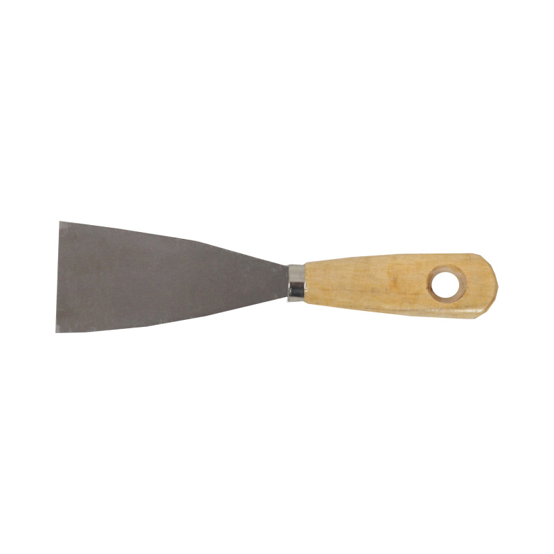 TOPTRADE špachtľa oceľ.,s drev. rukoväťou a náklepovým nitom,súprava 3ks,30,50,80mm,hobby 7