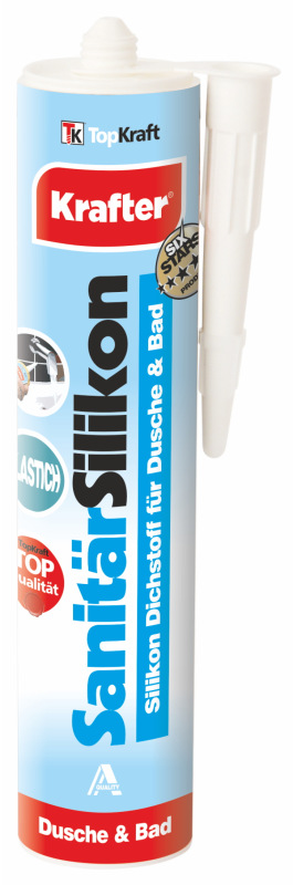 SILIKÓN sanitárny biely kartónové balenie 300ml x 12kartuší