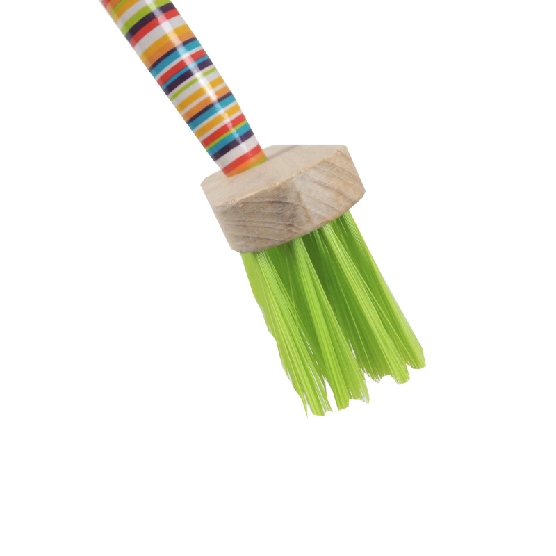 TOPTRADE náradie záhradné, detské - zmeták, dlhá násada, 76 cm 5