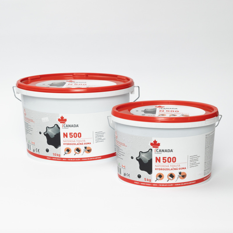 Canada Rubber N500 tekutá guma 5kg čierna