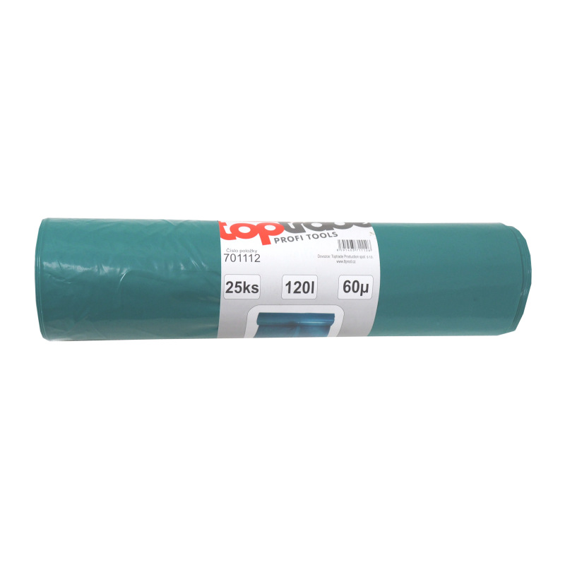 TOPTRADE vrece na odpad, balenie 25 ks, 60 µ, 120 l 2