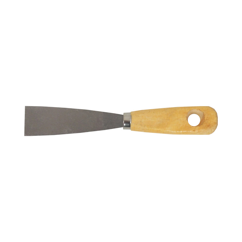 TOPTRADE špachtľa oceľ.,s drev. rukoväťou a náklepovým nitom,súprava 3ks,30,50,80mm,hobby 10