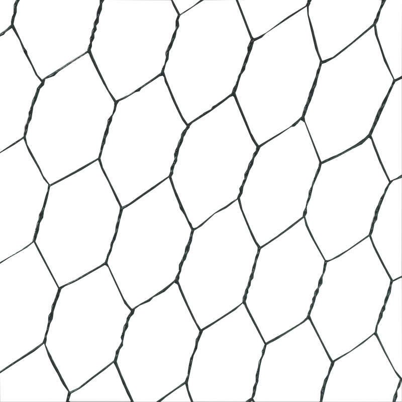 TOPTRADE pletivo králičie, poplastované, zelené, 20/0,9 mm, 500 mm/25 m 6