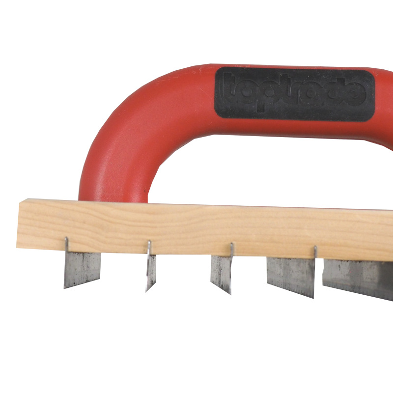 TOPTRADE škrabák na brízolit, PROFESSIONAL, 220 x 140 mm 11