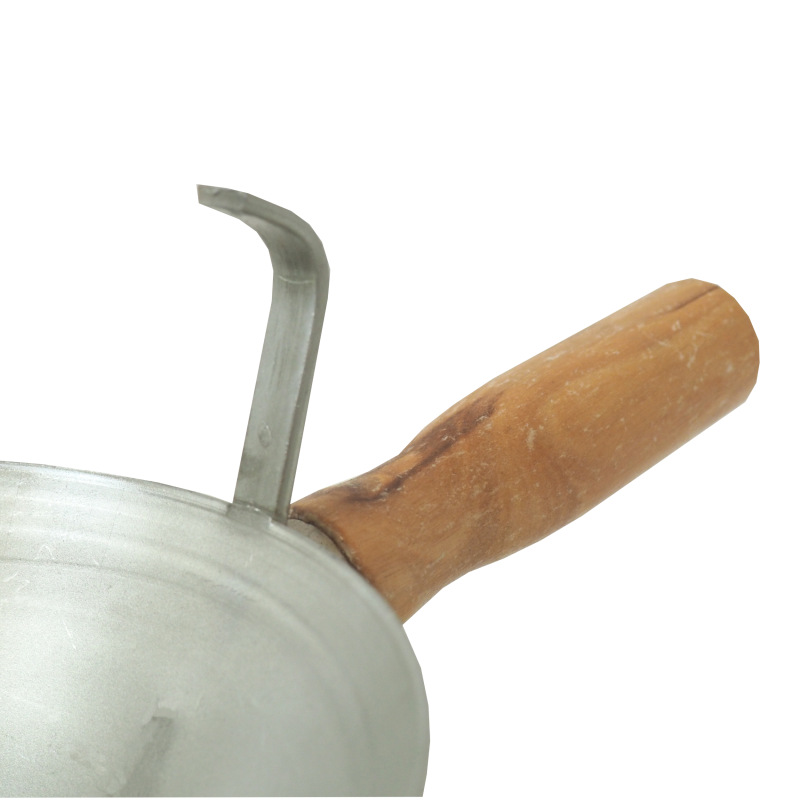 TOPTRADE naberačka s rukoväťou, pozinkovaná, O 180 mm 6