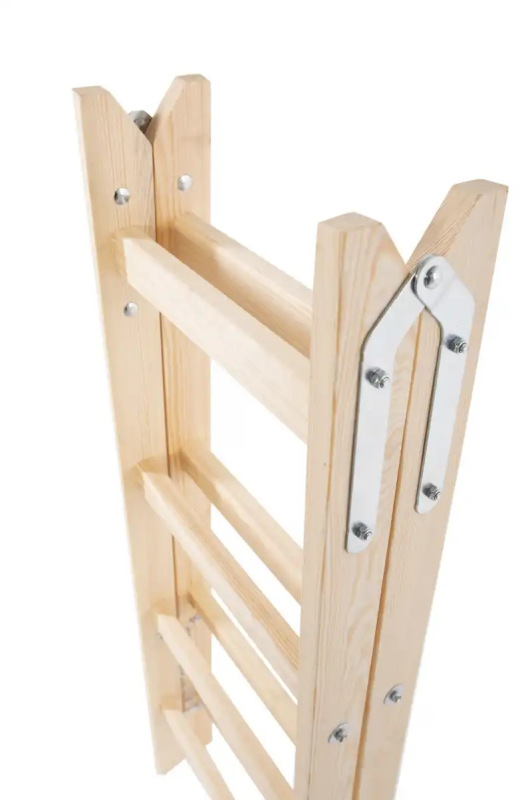 rebrík maliarsky, drevený, 2 x 4 priečky 3