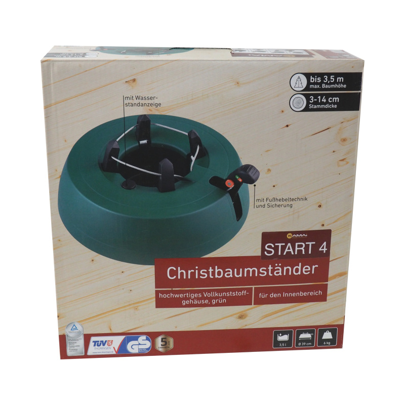 stojan na vianočný stromček, X-mas, START4, zelený, O 39,0 cm 1