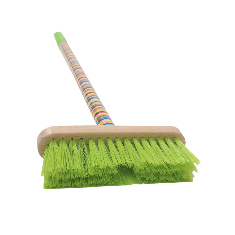 TOPTRADE náradie záhradné, detské - zmeták, dlhá násada, 76 cm 3
