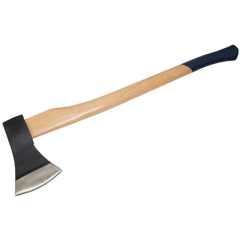TOPTRADE sekera drevorubačská, s drevenou násadou, 1600 g, štandard