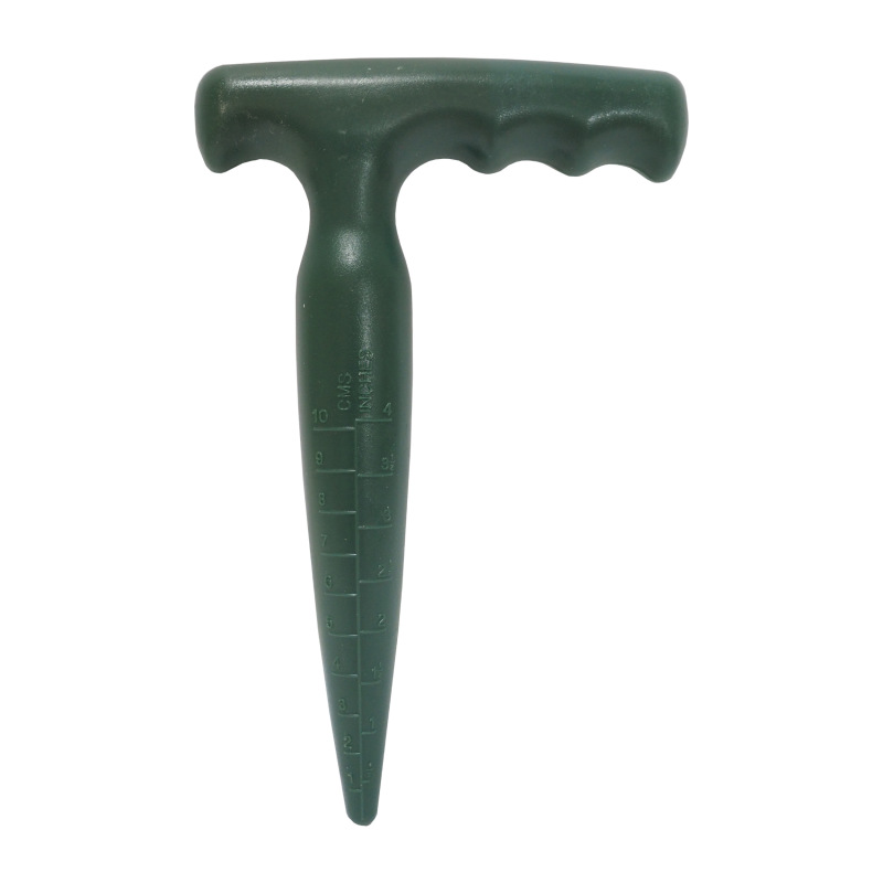 TOPTRADE kolík záhradnícky, sádzací, plastový, "T", 180 mm