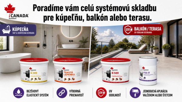 Canada Rubber N500 tekutá guma 5kg čierna 1