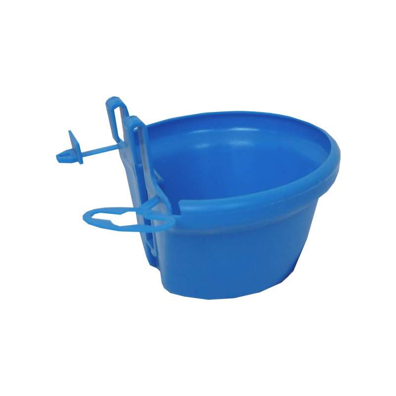 TOPTRADE kŕmidlo plastové, závesné, pevné, univerzálne, pre vtáctvo, 0,3 l 5