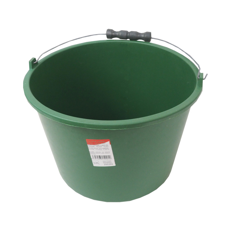 TOPTRADE vedro murárske, plastové, farebné, 12 l 4