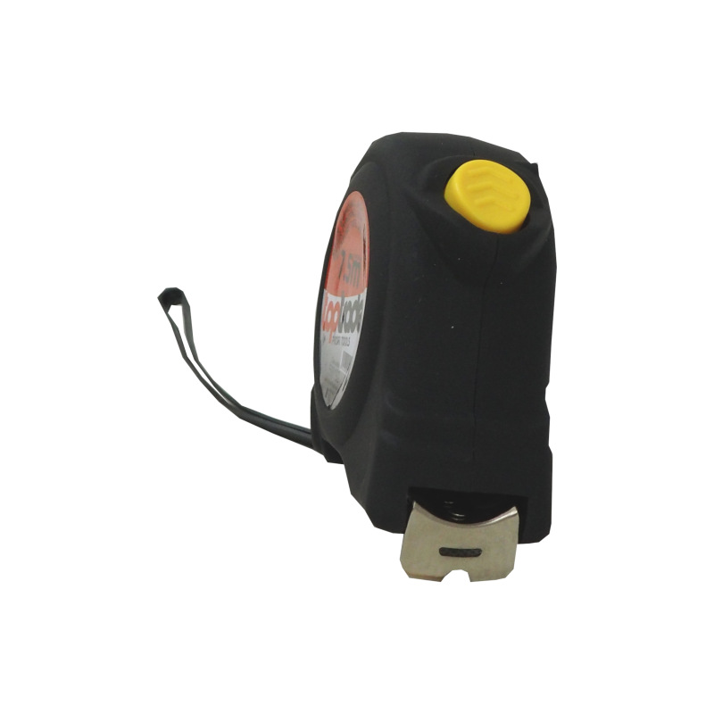 TOPTRADE meter zvinovací, s plastovým obalom, jednobrzdový, 19 mm x 5 m 2