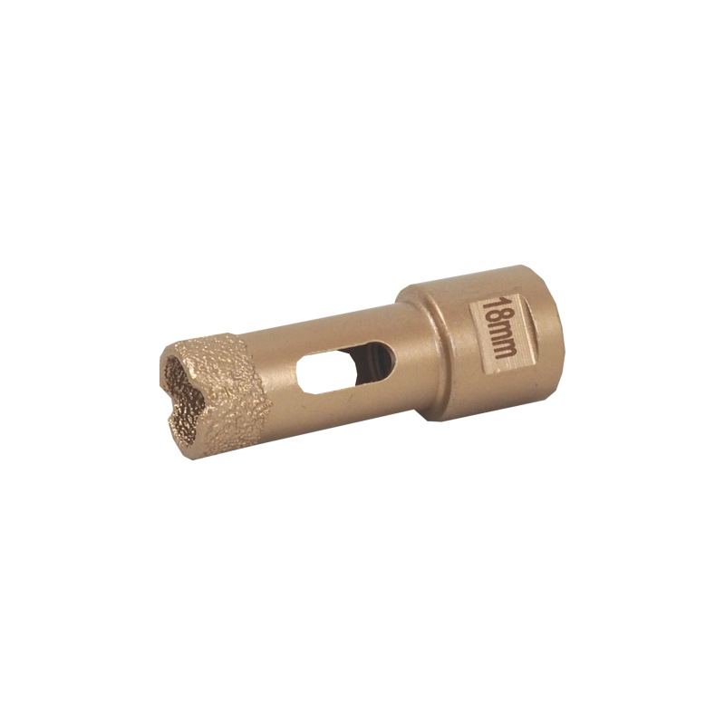 TOPTRADE korunka vykružovacia, diamantová, M14, O 18 mm 2