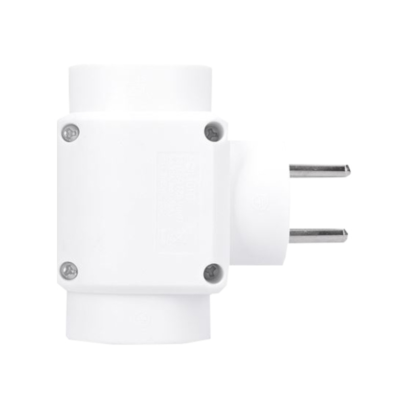 zásuvka rozbočovacia, 3 x, ~ 250 V / 10 A 3