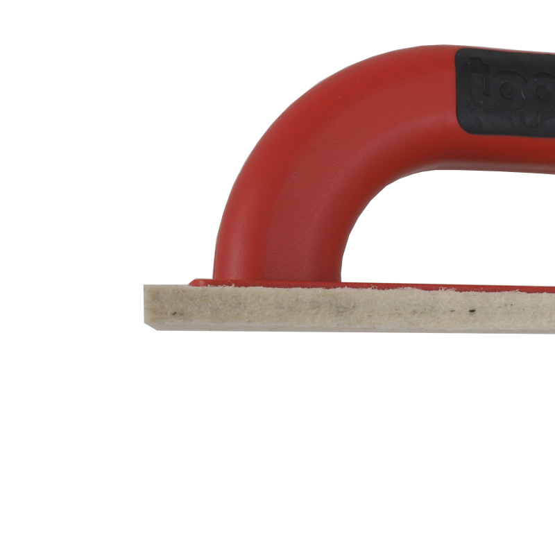 TOPTRADE hladítko ABS, plsť biela, špaletové, PROFESSIONAL, 220 x 65 x 8 mm 4