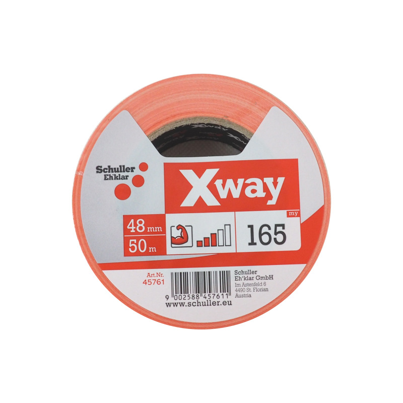 páska stavebná, tkaninová, X-WAY, oranžová, 48 mm x 50 m 1
