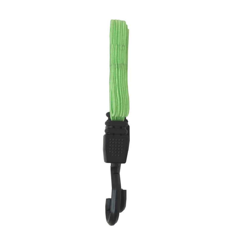 TOPTRADE lano gumené s textilným opletom a plastovými háky, 18mm x 80 - 180 cm, 20kg 1