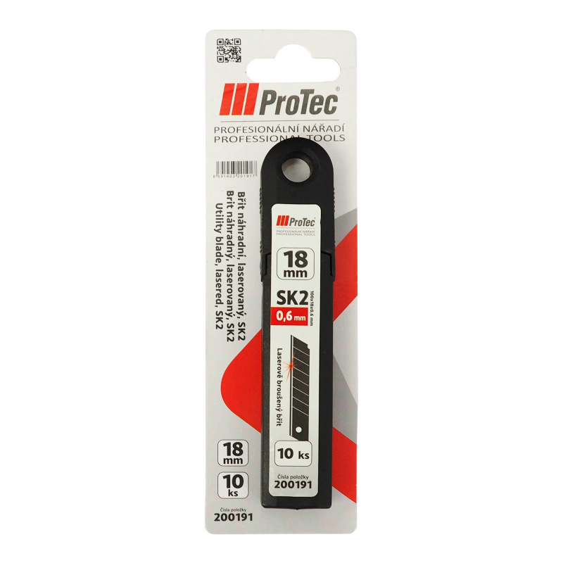 ProTec brit náhradný, laserovaný, SK2, 18 x 100 x 0,6 mm, profi, sada 10 ks 1