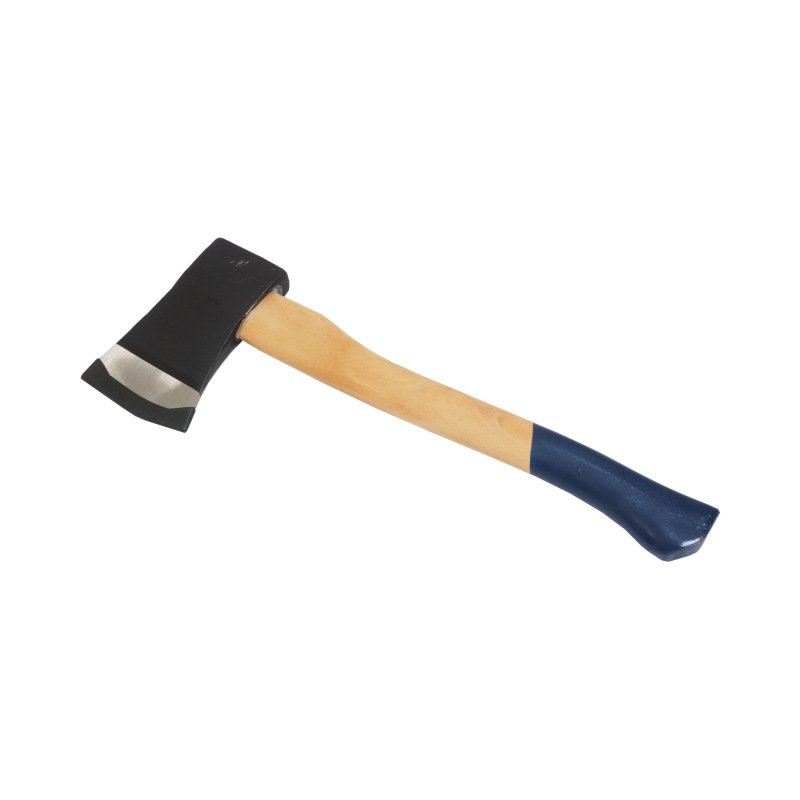 TOPTRADE sekera drevorubačská, s drevenou násadou, 1150 g, profi