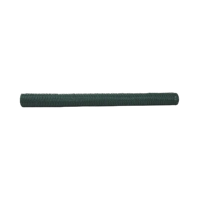 TOPTRADE pletivo králičie, poplastované, zelené, 13/0,9 mm, 500 mm/10 m 2