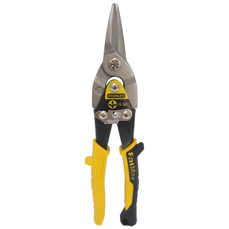 nožnice Stanley, na plech, rovné, 250 mm