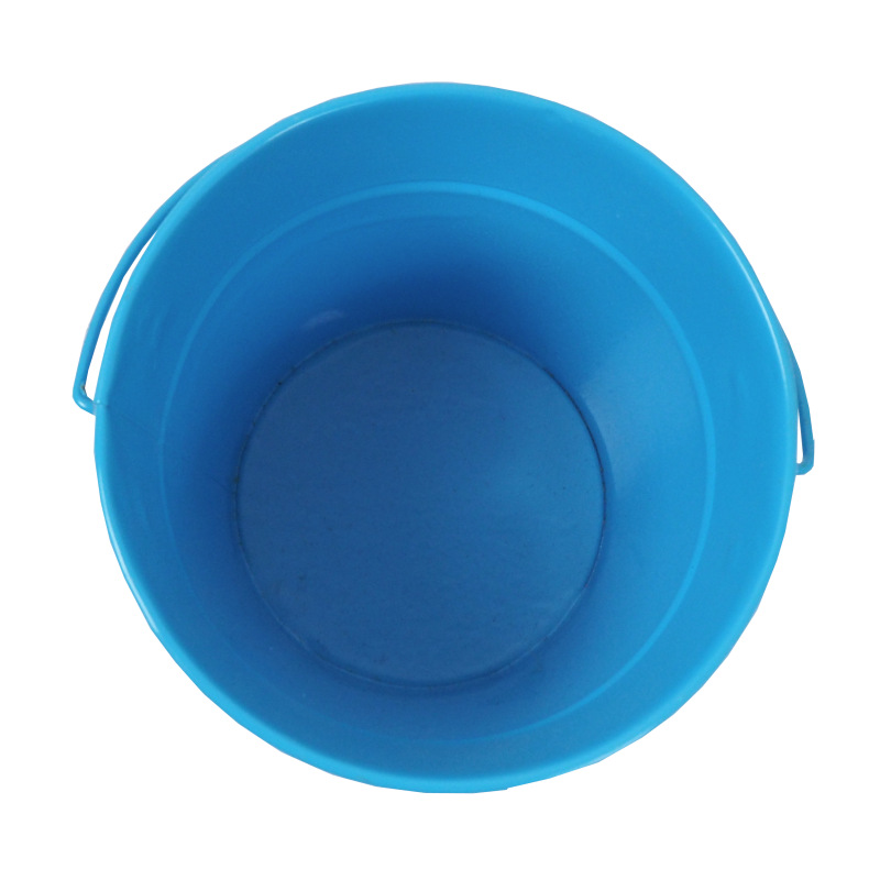 TOPTRADE náradie záhradné, detské - vedro, kovové, modré, 1,2 l 3