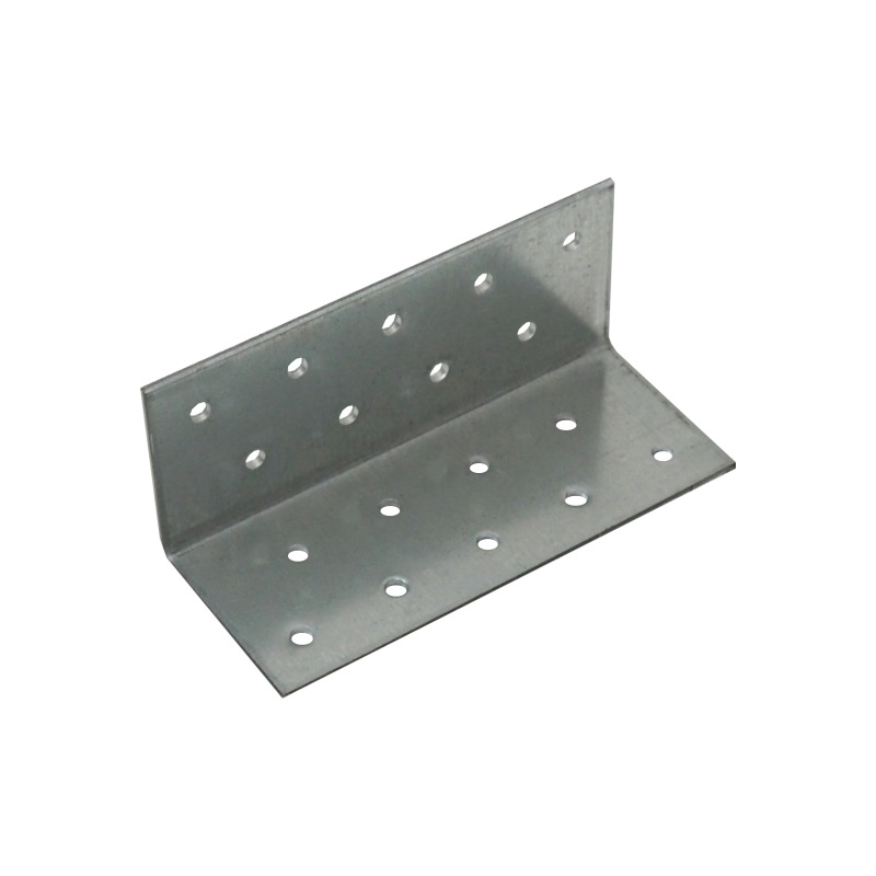 TOPTRADE uholník spojovací, bez prelisu, 90°, 40 x 40 x 150 x 2 mm, pozinkovaný