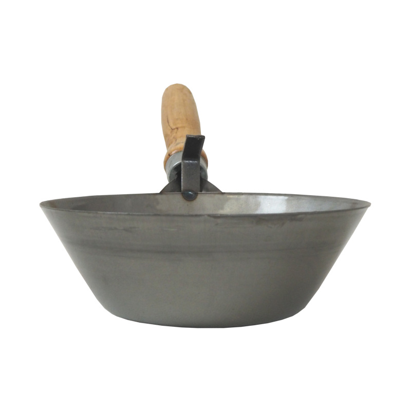 TOPTRADE naberačka s rukoväťou, oceľová, O 160 mm 4