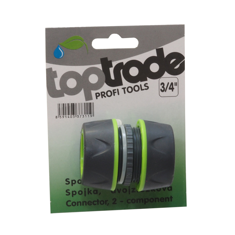 TOPTRADE spojka dvojzložková, 3/4" 1