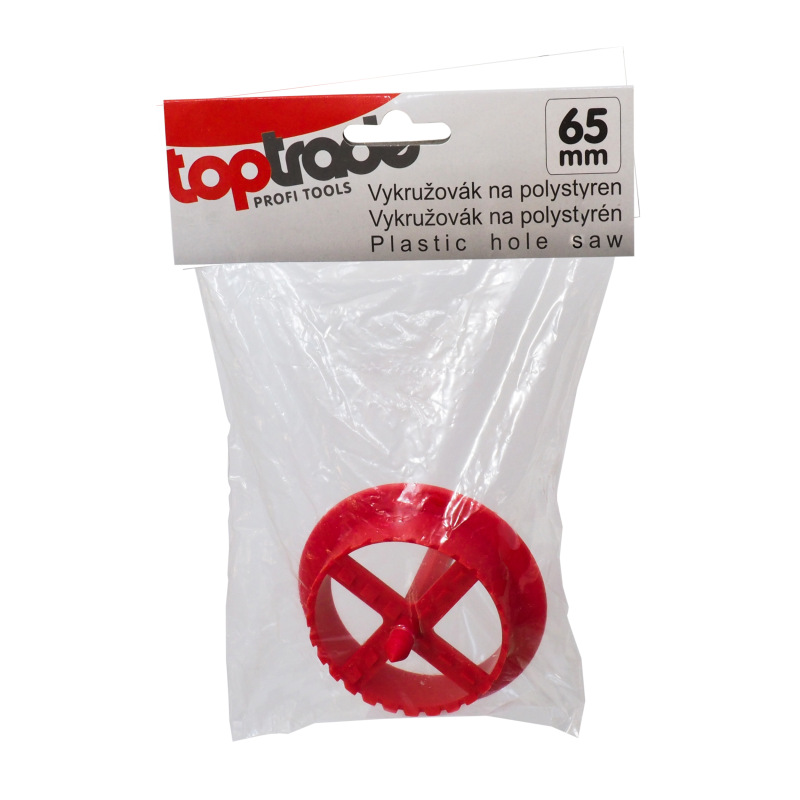 TOPTRADE vykružovací fréza na polystyrén, O 67 mm 1